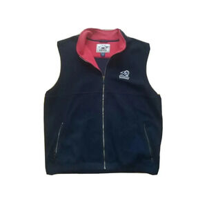 Los Angeles Rams Fleece Vest Navy Blue Cutter & Buck Men's 2XL TTG XXL